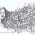 Floral Daydream, 2020, Pencil Sketch